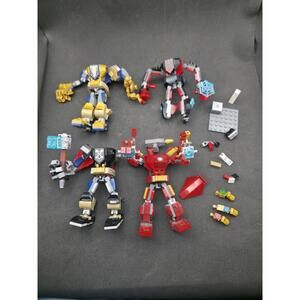 LEGO Marvel Thanos 76141 Spiderman Etc Superhero Lot No Minis Replacement Parts